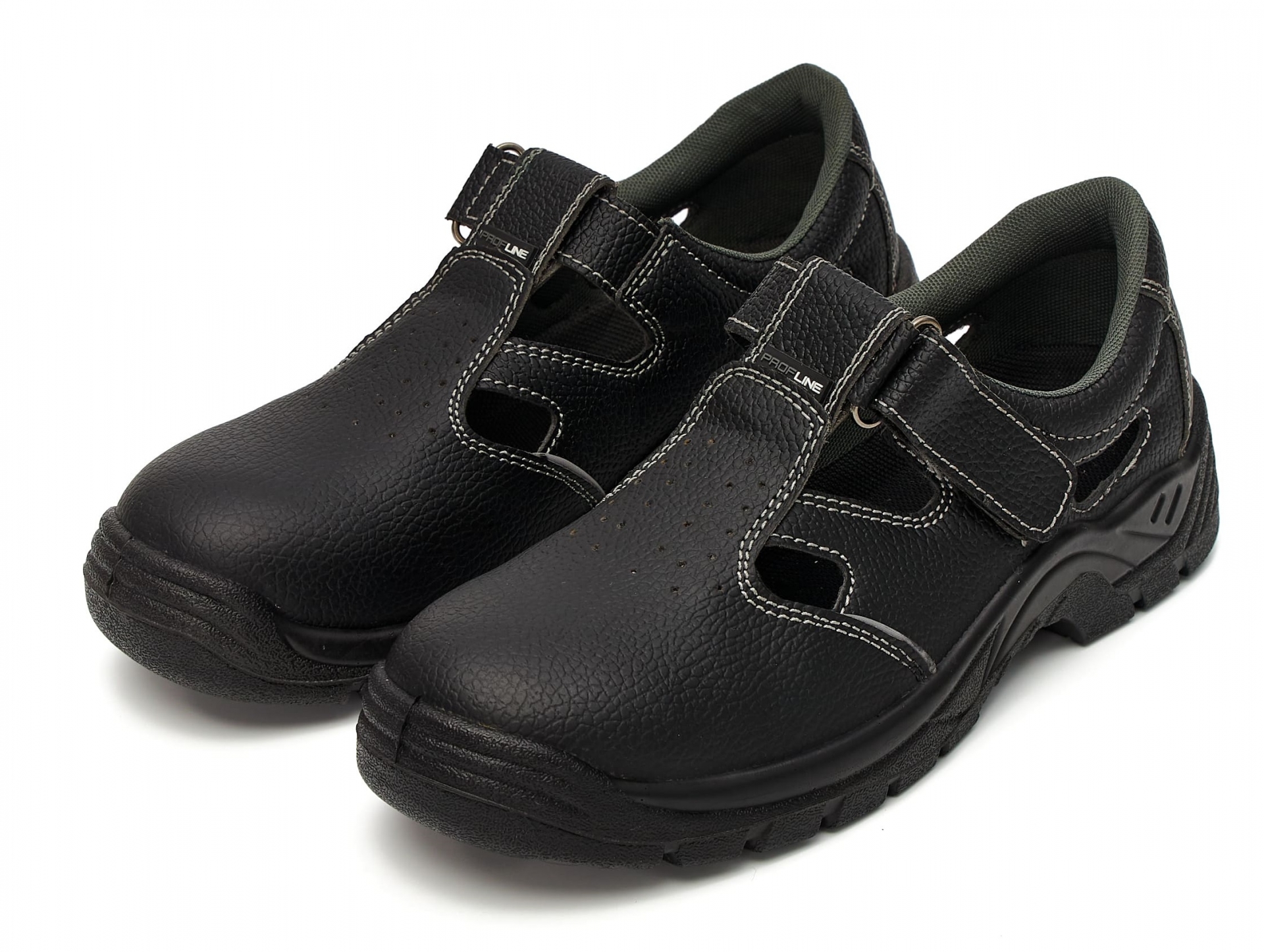 Полуботинки PROFLINE МП ПУ с перфорацией (черный)