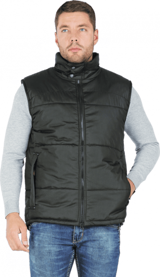 Жилет САТУРН зимний (чёрный)