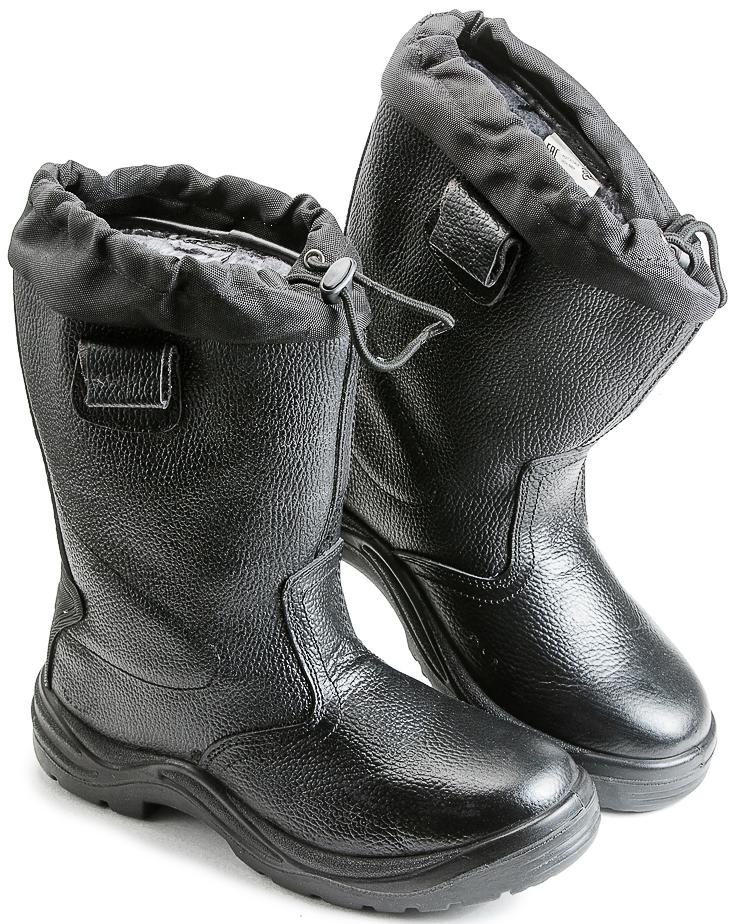 Сапоги ЛИДЕР 18РМ ПУ-Нитрил иск. мех с КП