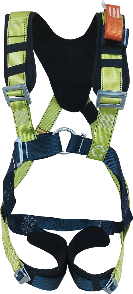 Страховочная привязь СП-02-01 со спинным удлинителем, идент.книжкой и компенсаторами