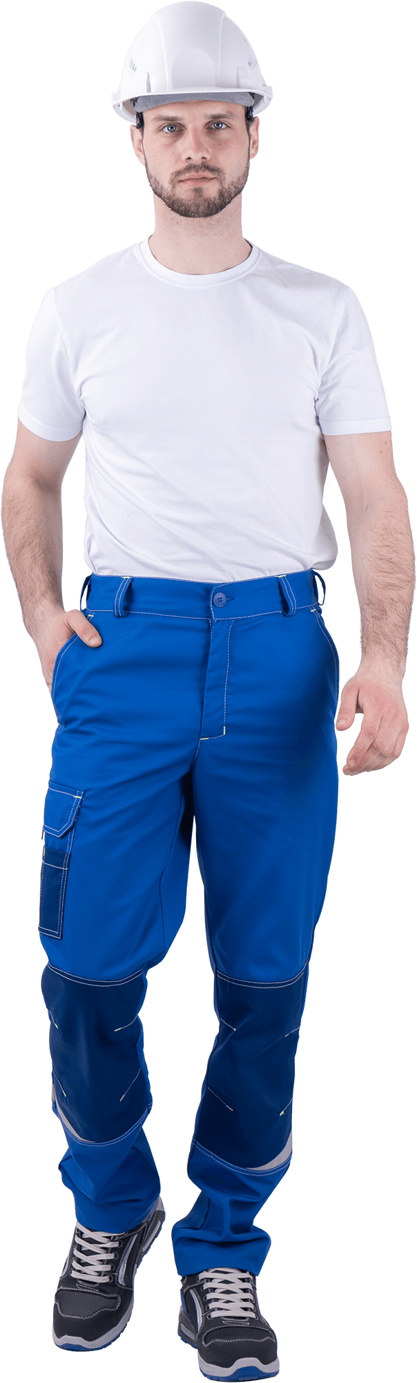 Брюки ТУРБО SAFETY (василек/синий)