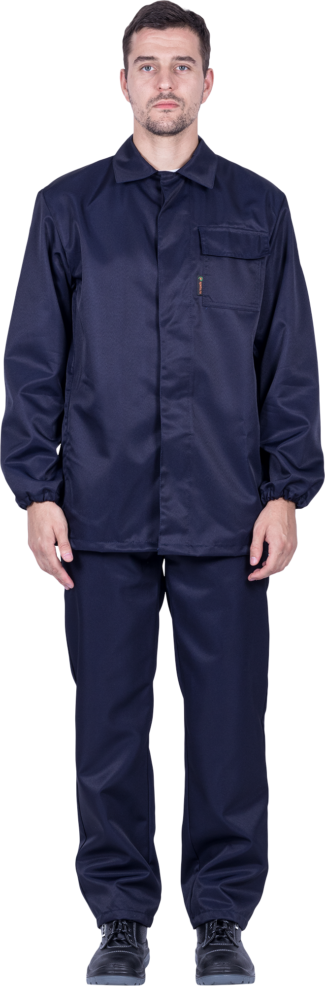 Костюм кислотостойкий с БР (т.синий)