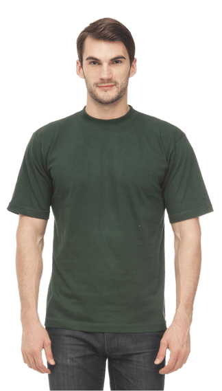 Футболка короткий рукав 160 г/м2  (зелёный)