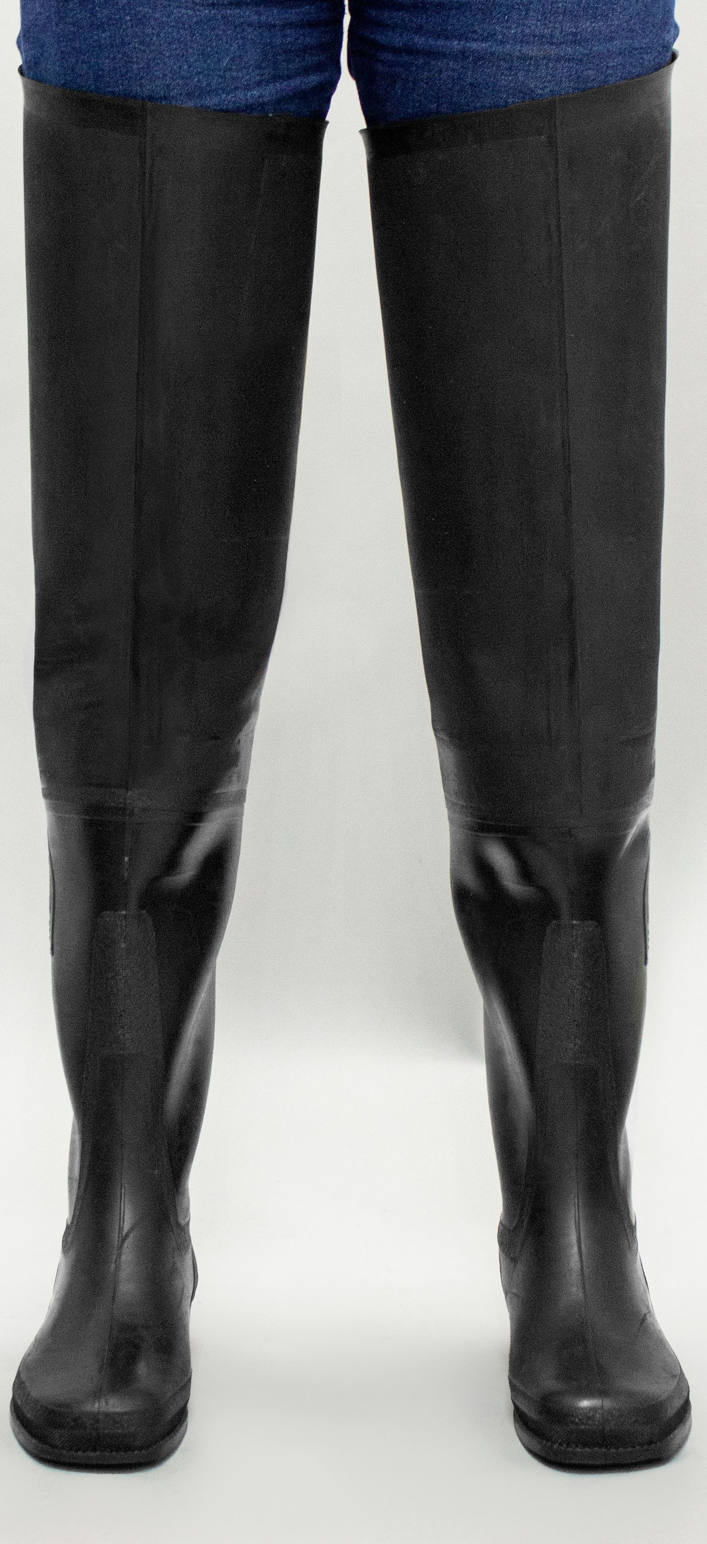 Сапоги рыбацкие резиновые (черный)