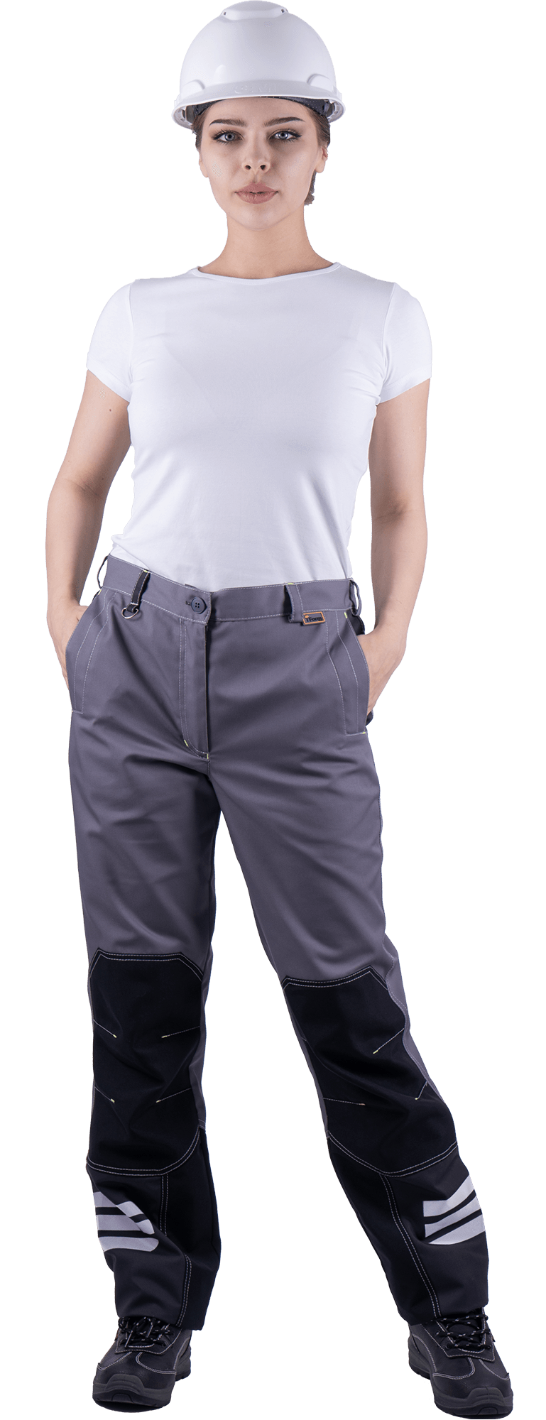 Брюки ЭДВАНС женские (серый/т.серый/черный)