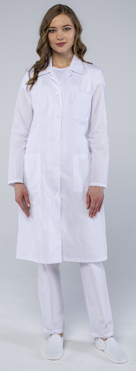 Халат БАЗА женский (белый)