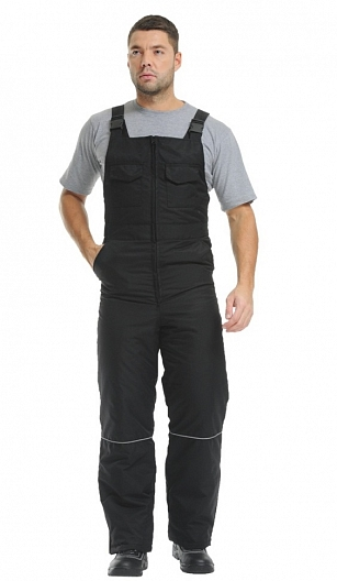 Полукомбинезон ДИКСОН зимний (черный)