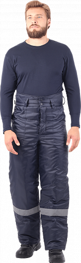 Брюки РОУД зимние (т.синий)