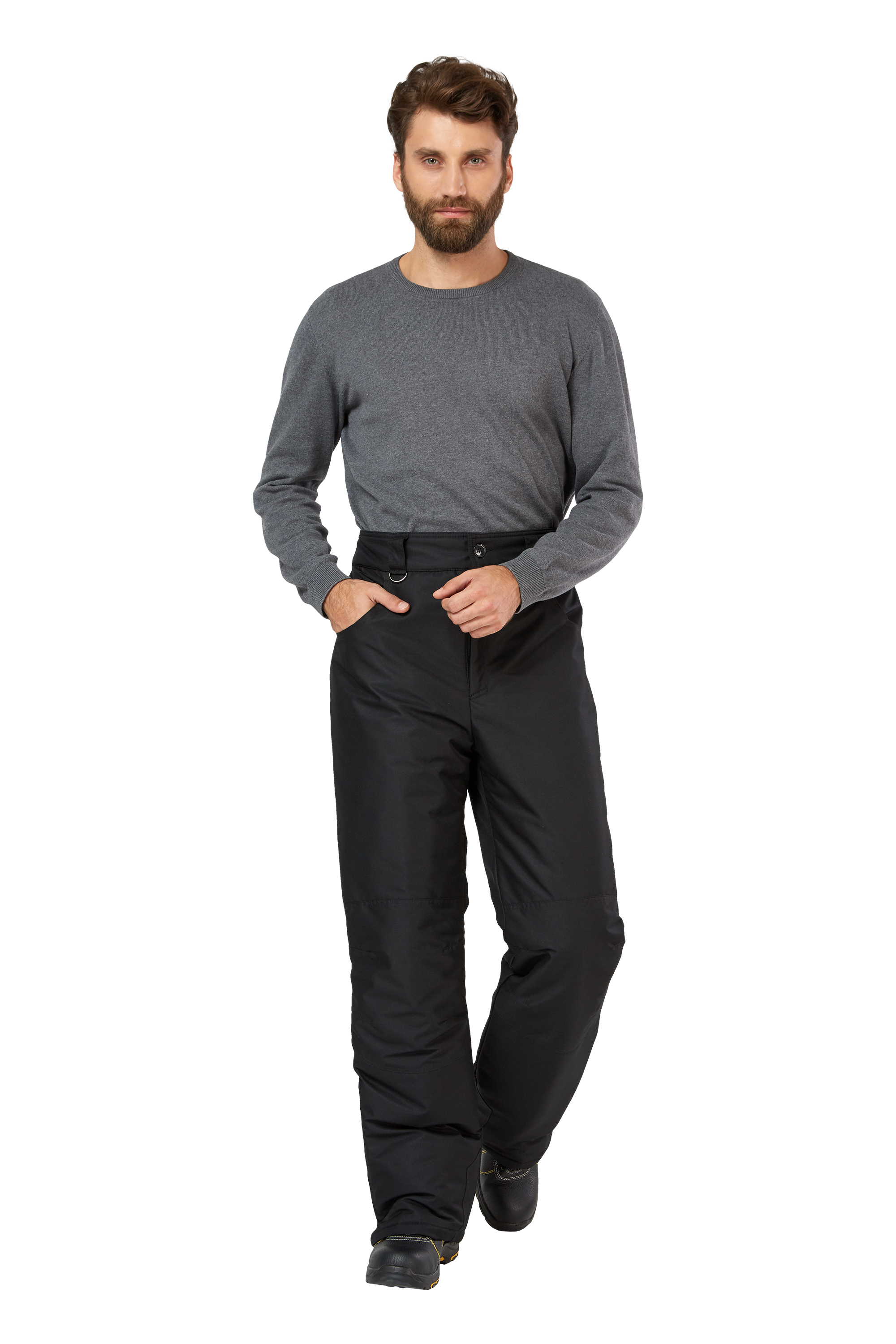 Брюки ДЭЛФ зимние (черный)