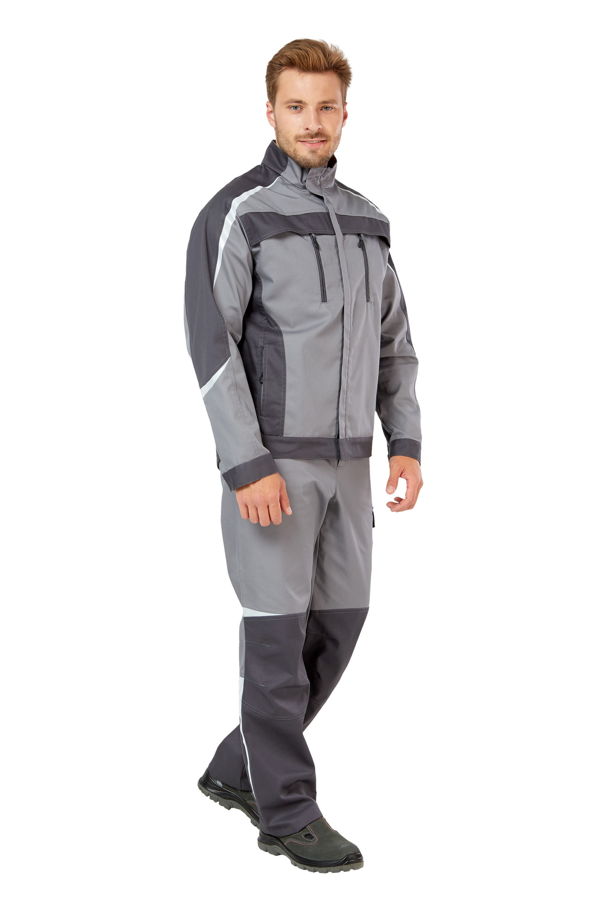 Костюм ФИЛИГИР с БР (серый/т.серый)