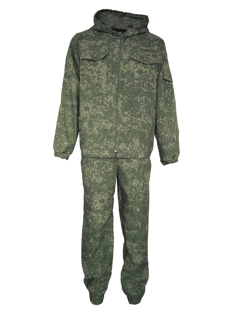 Костюм ПОГРАНИЧНИК с БР (кмф цифра зелёный)