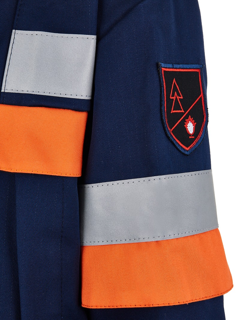 Костюм ЭНЕРГИЯ-АНТИГНУС-Б противоэнцефалитный 38,2 кал. с БР (т.синий/оранжевый)