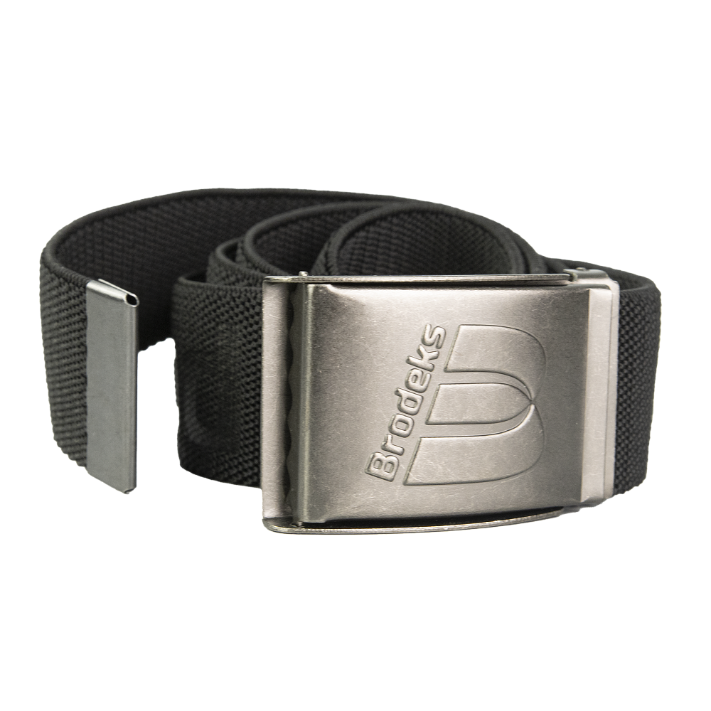 Ремень BRODEKS KM128+ стрейч (черный)
