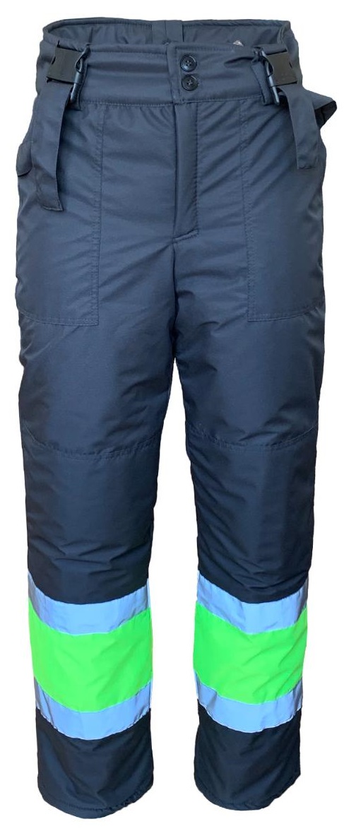 Брюки ИТР зимние (т.серый/лимонный)