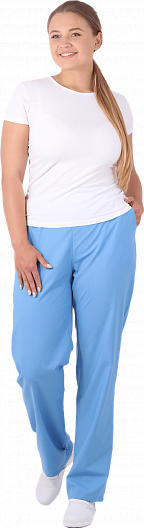Брюки женские (голубой)