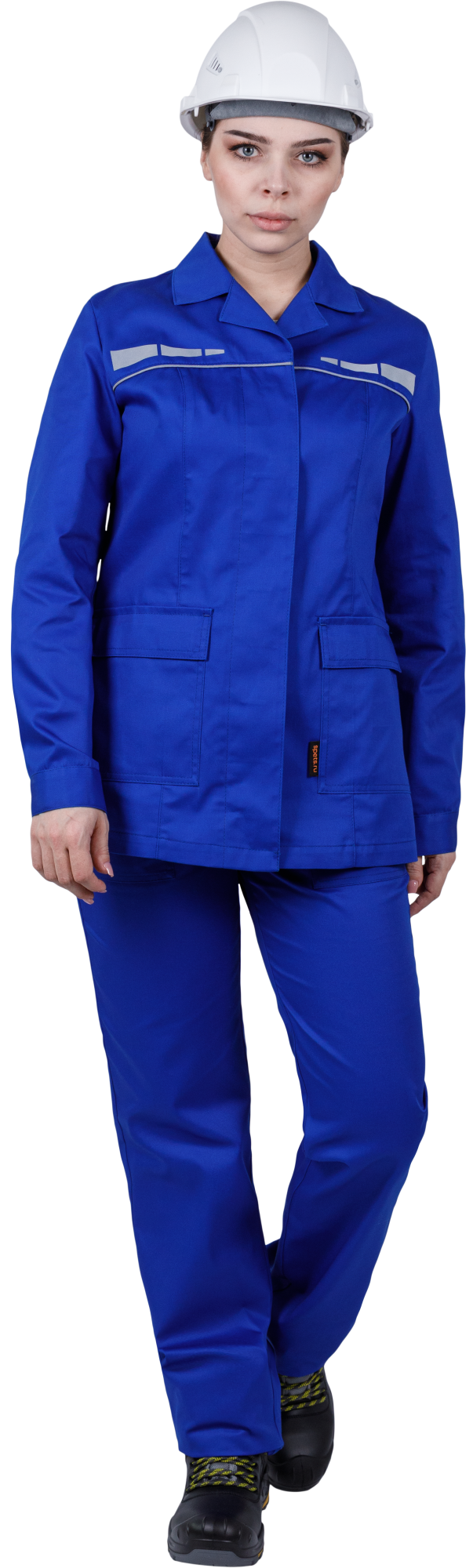 Костюм ОПЕРАТОР женский с БР (василек)