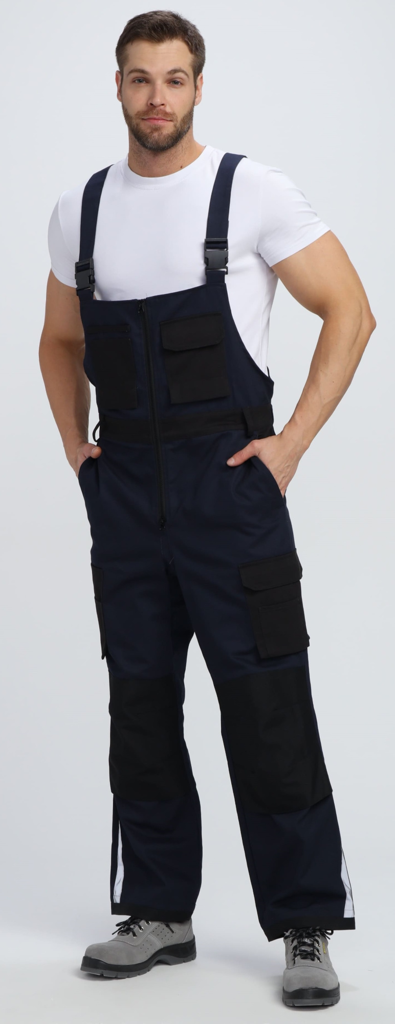 Полукомбинезон МИЛАН СН (т.синий/черный)