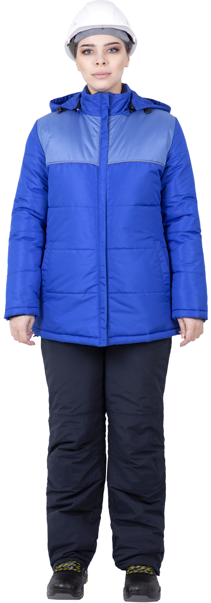 Куртка ЗИМУШКА НЕО женская зимняя (васильковый)