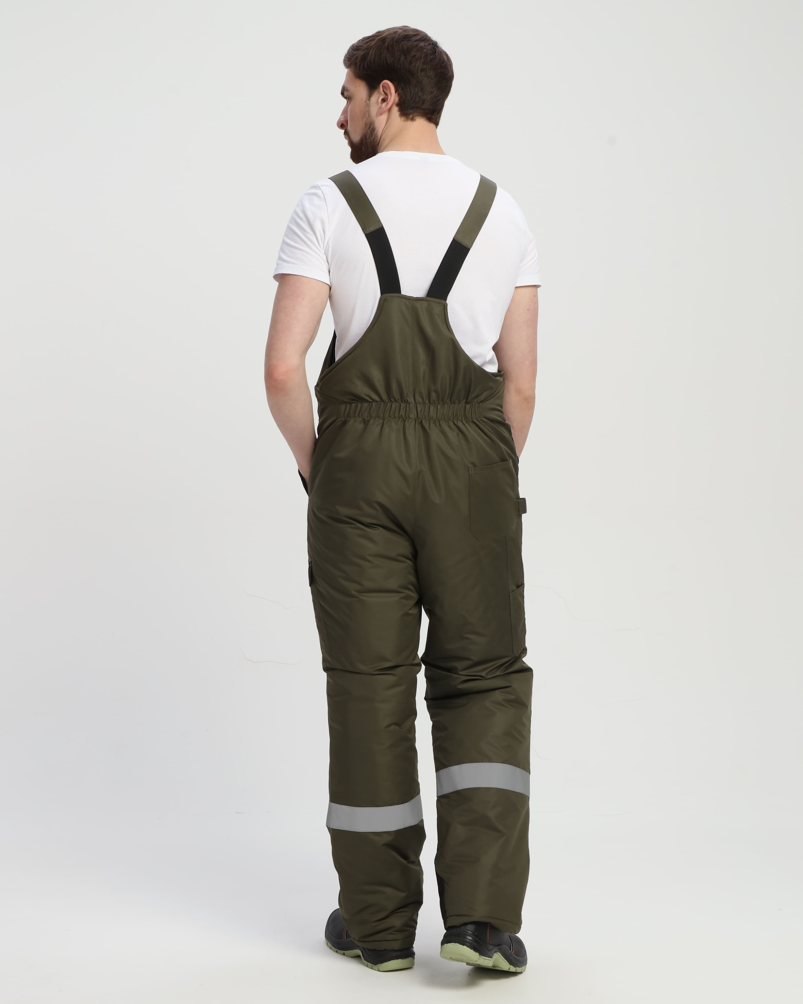 Костюм ВЕКТРОН-2 СОП зимний с ПК (хаки/черный)