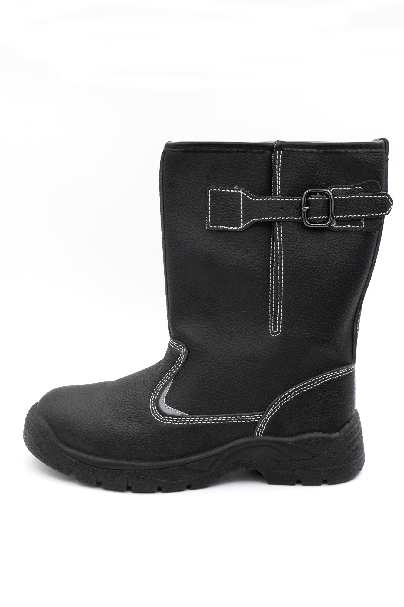 Сапоги АСКЕТ SJ970-W ПУ зимние иск.мех (черный)