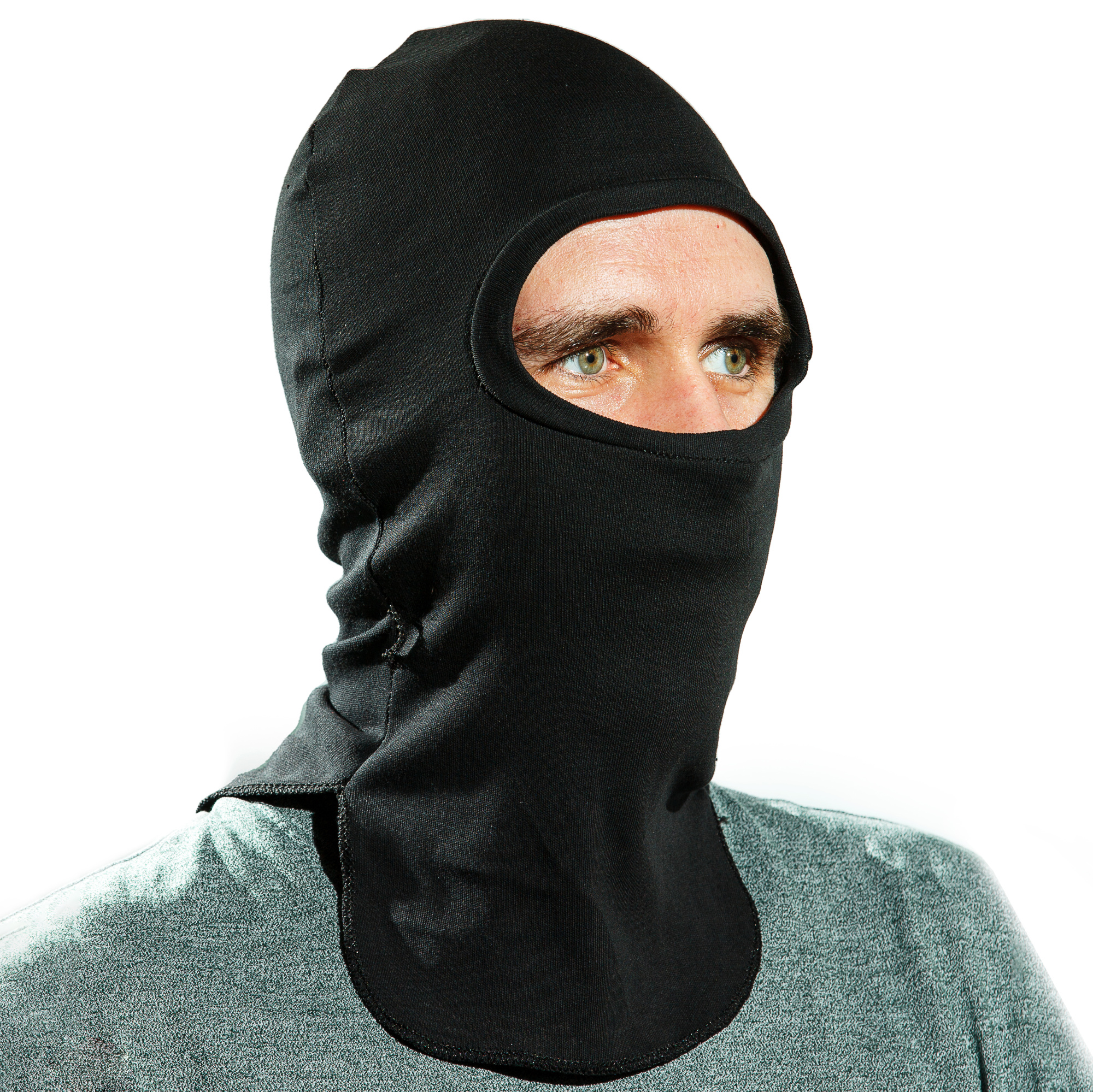 Подшлемник трикотажный х/б (черный)