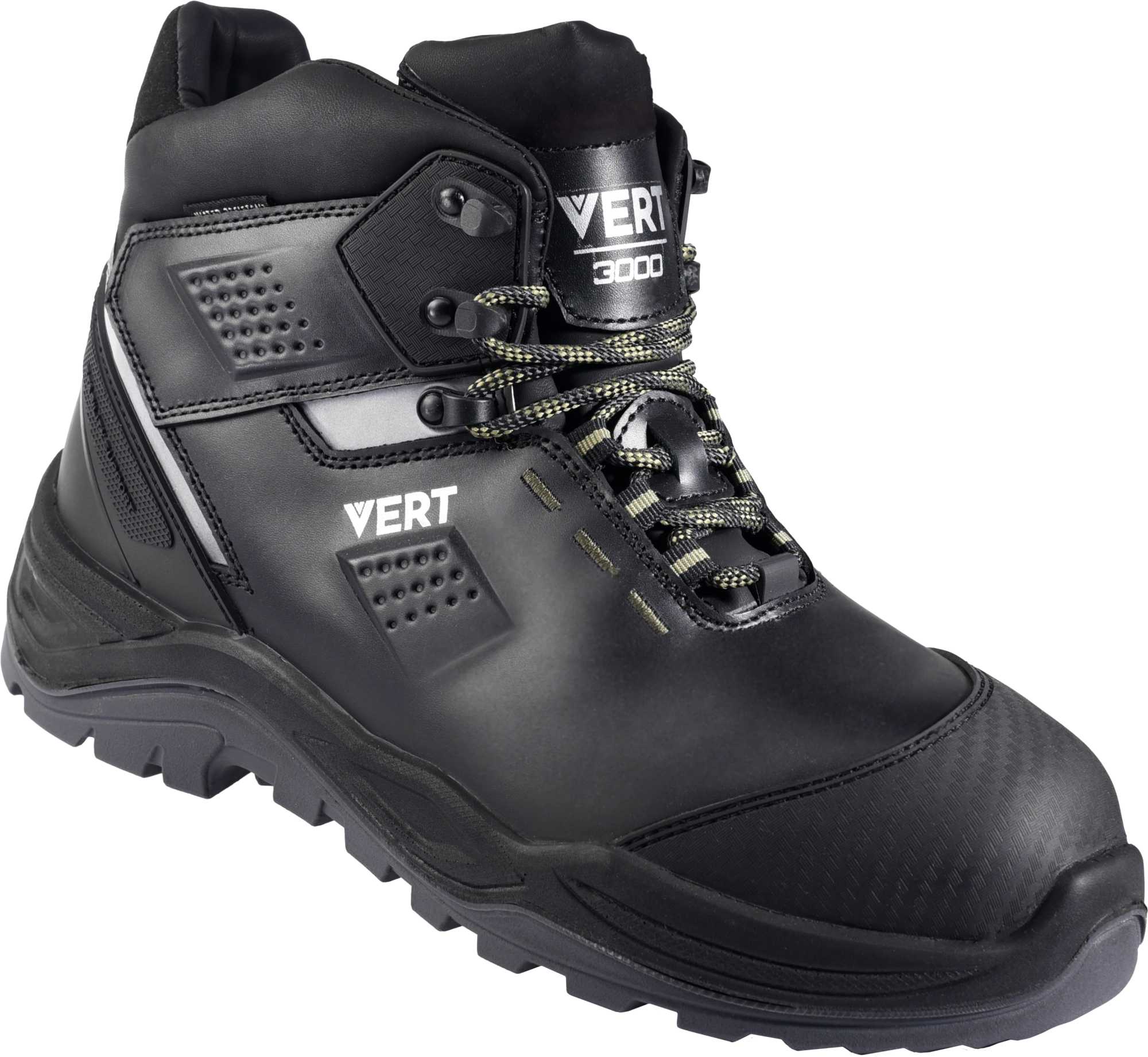 Ботинки VERT шерст.мех с КП и КС (черный)