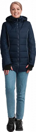 Куртка ФЬЮЖЕН женская зимняя (т.синий)