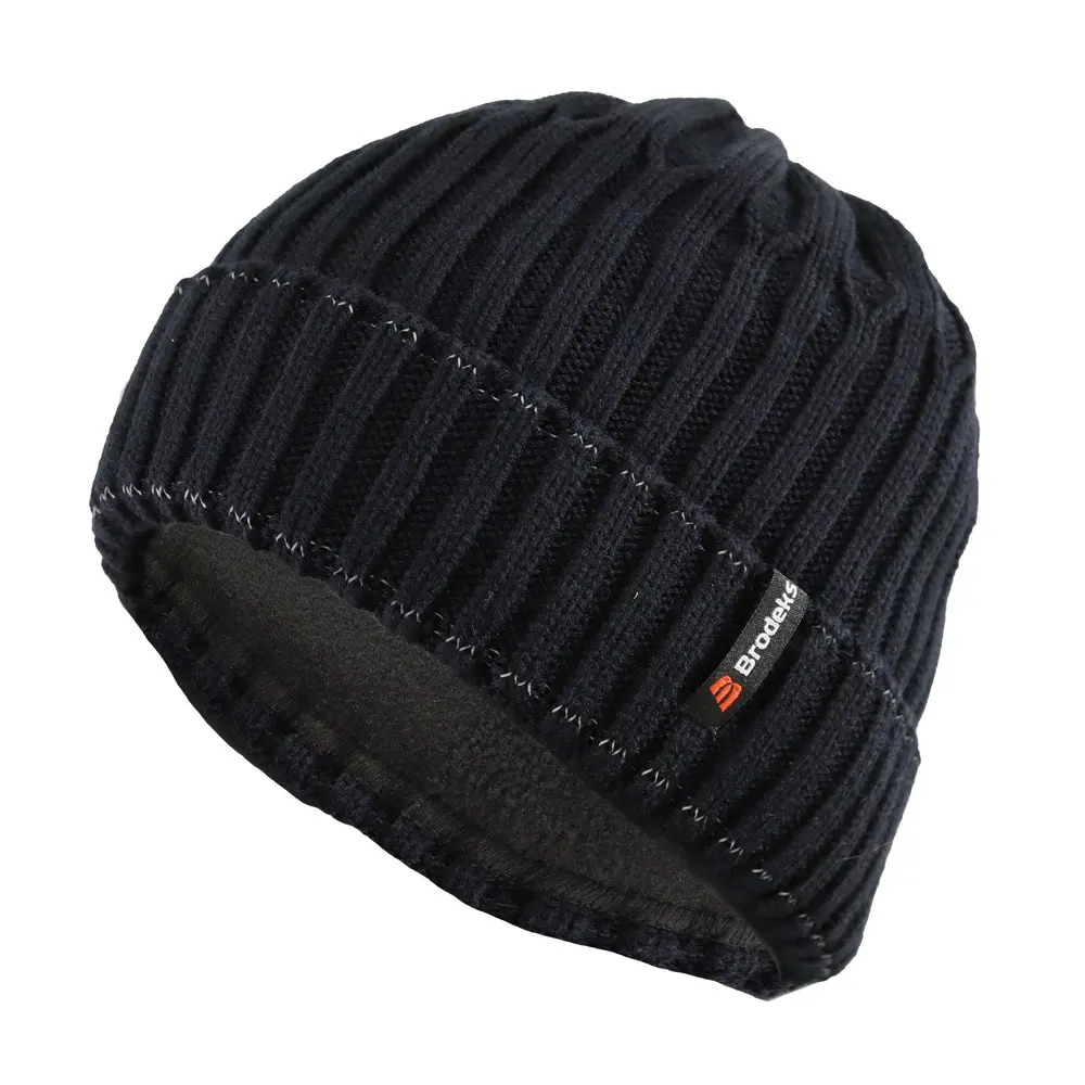 Шапка BRODEKS REGULAR FLEECE LINING (т.синий)