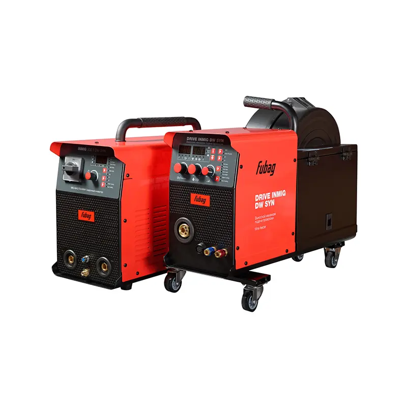 Полуавтомат инвертор FUBAG INMIG 500T DW SYN+DRIVE INMIG DW SYN+Шланг пакет 5м+горелка FB 400 3m