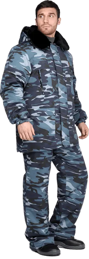 Костюм ГОРОД зимний с БР (кмф серый)