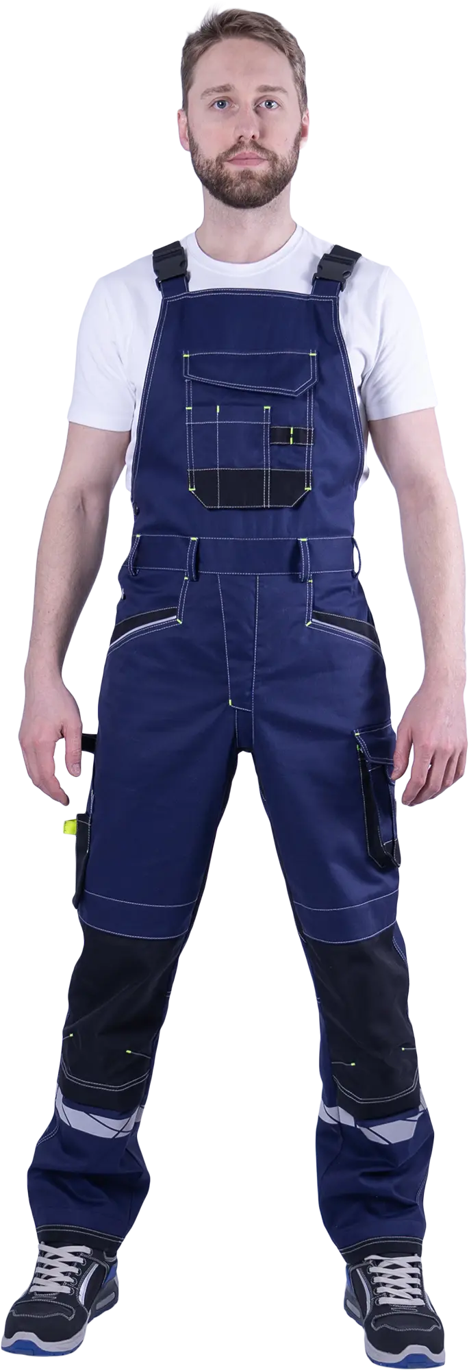 Полукомбинезон КОРПОРАЦИЯ (синий/черный)