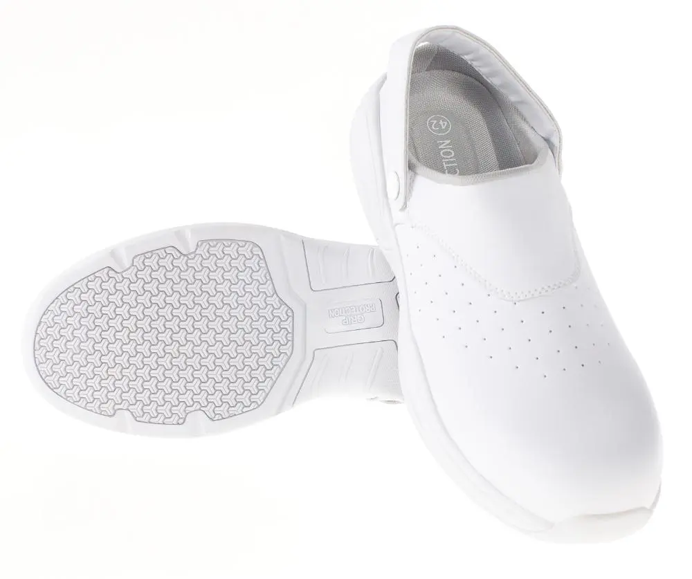 Сабо WHITE GRIP PROTECTION 19142 ЭВА-Нитрил с ПП (белый)