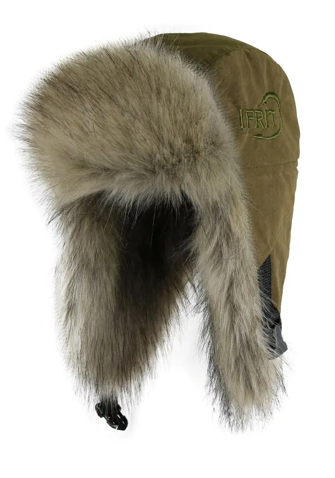Шапка-ушанка IFRIT EGIR Ш-471 (оливковый)