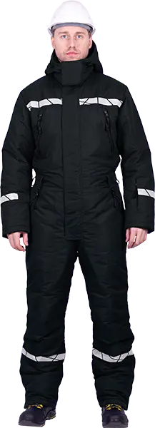 Комбинезон ПИЛОТ зимний (черный)
