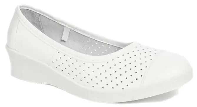 Туфли АЛМИ ЭМАНУЭЛА 6812-00101 ПВХ женские нат.кожа (белый)