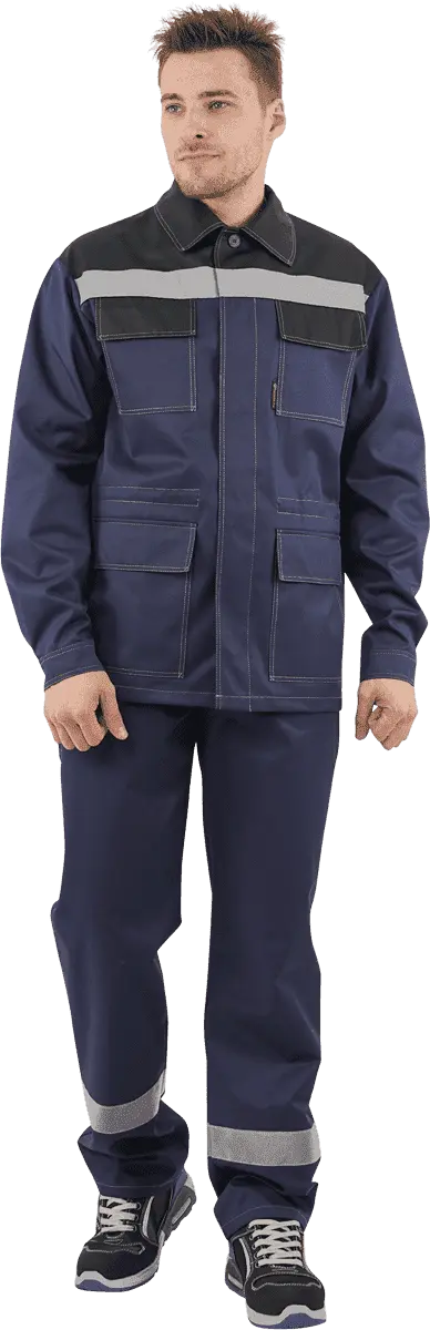 Костюм АРТЕЛЬ с БР (т.синий/черный)