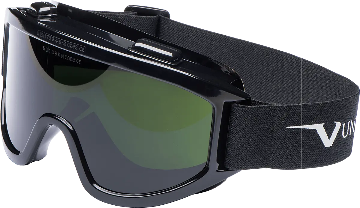 Очки UNIVET™ 601, (РС), н/в, газосварочные Green IR5, покрытие AS+/AF+