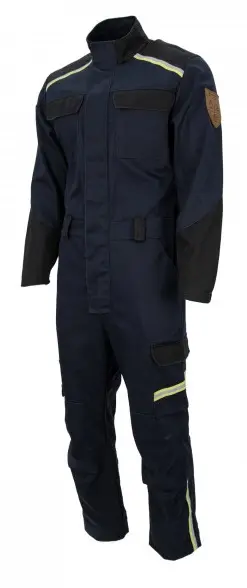 Комбинезон сварщика BRODEKS FS58-01 1 класса (т.синий/черный)