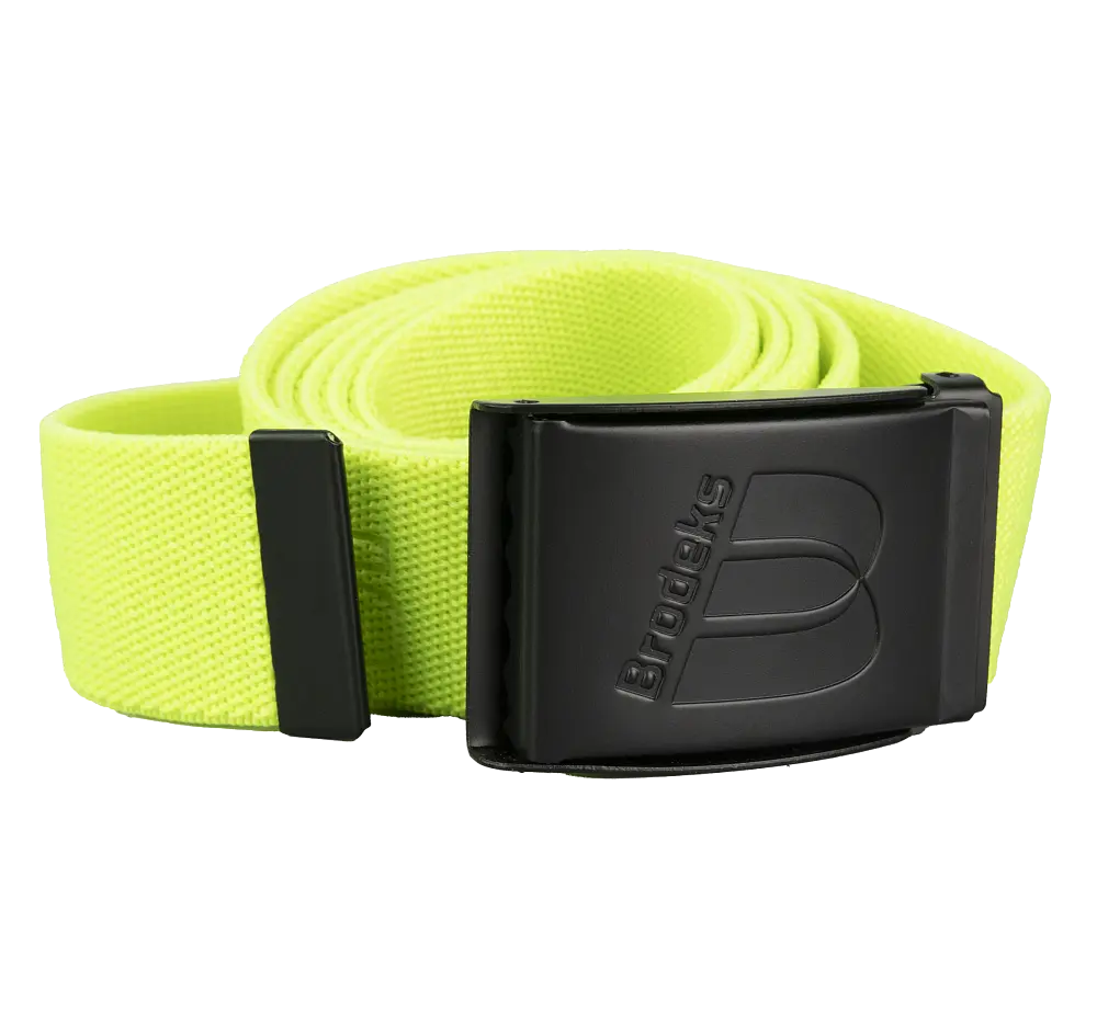 Ремень BRODEKS KM127+ стрейч (желтый)