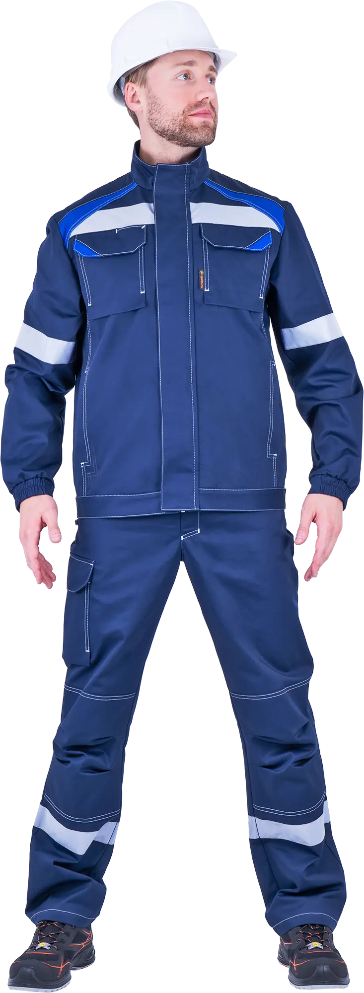 Костюм СТАРАТЕЛЬ с БР (синий)