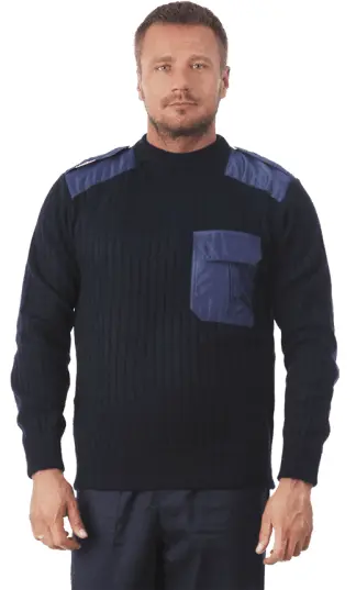 Свитер МЧС зимний (т.синий)