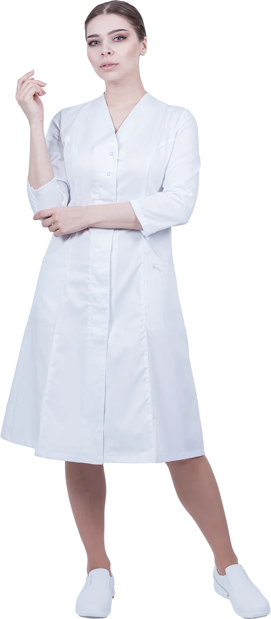 Халат ПАОЛА (белый)