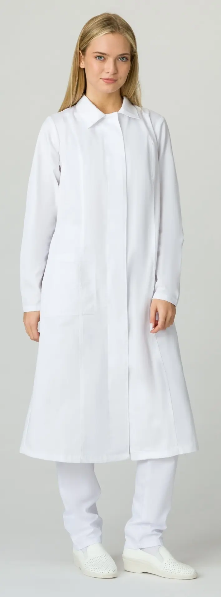 Халат ХАССП-ПРЕМИУМ женский (белый)