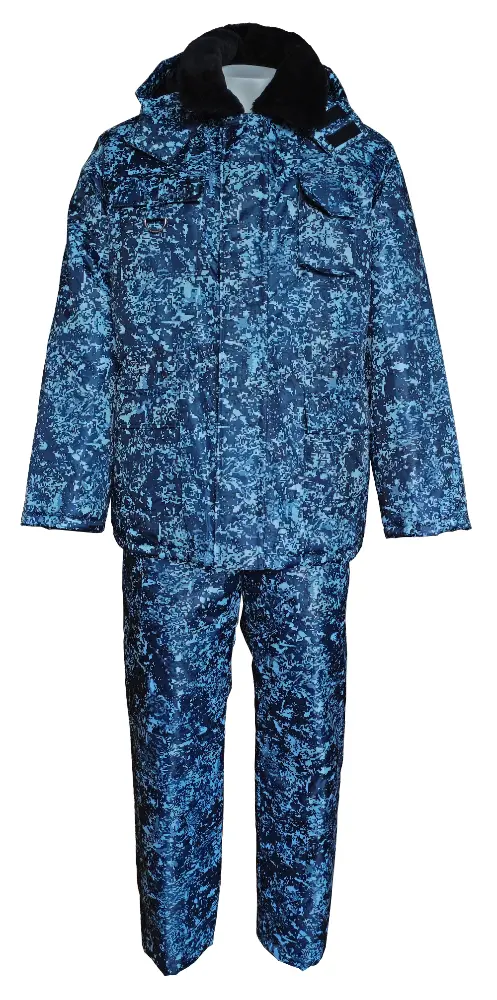 Костюм ОХРАННИК зимний с ПК (КМФ цифра)