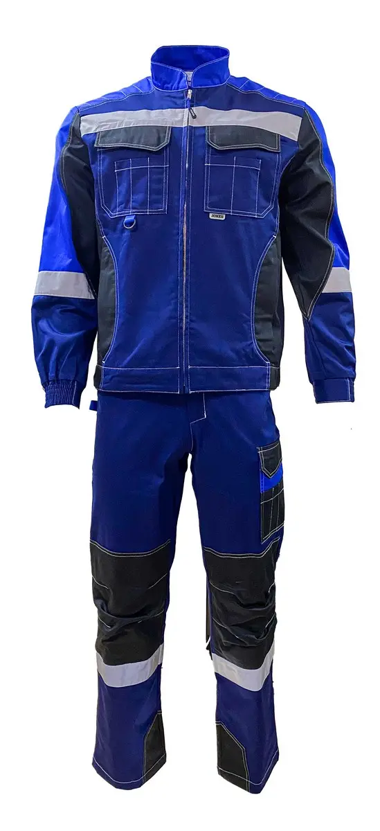 Костюм ФОРМУЛА КОТТОН ФБ1 с БР (т.синий/чёрный/василёк)