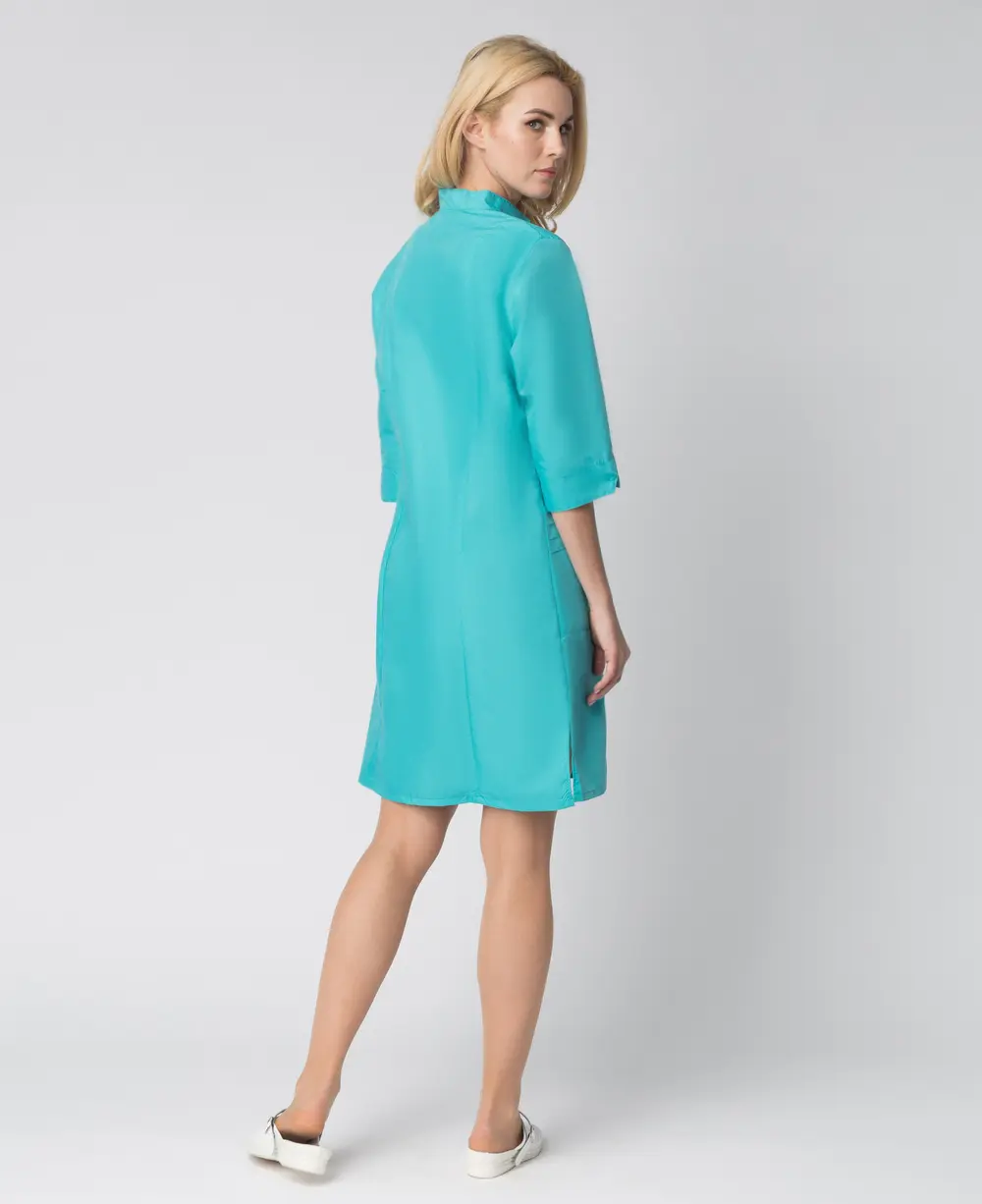 Халат ЛИРА женский медицинский (бирюзовый)