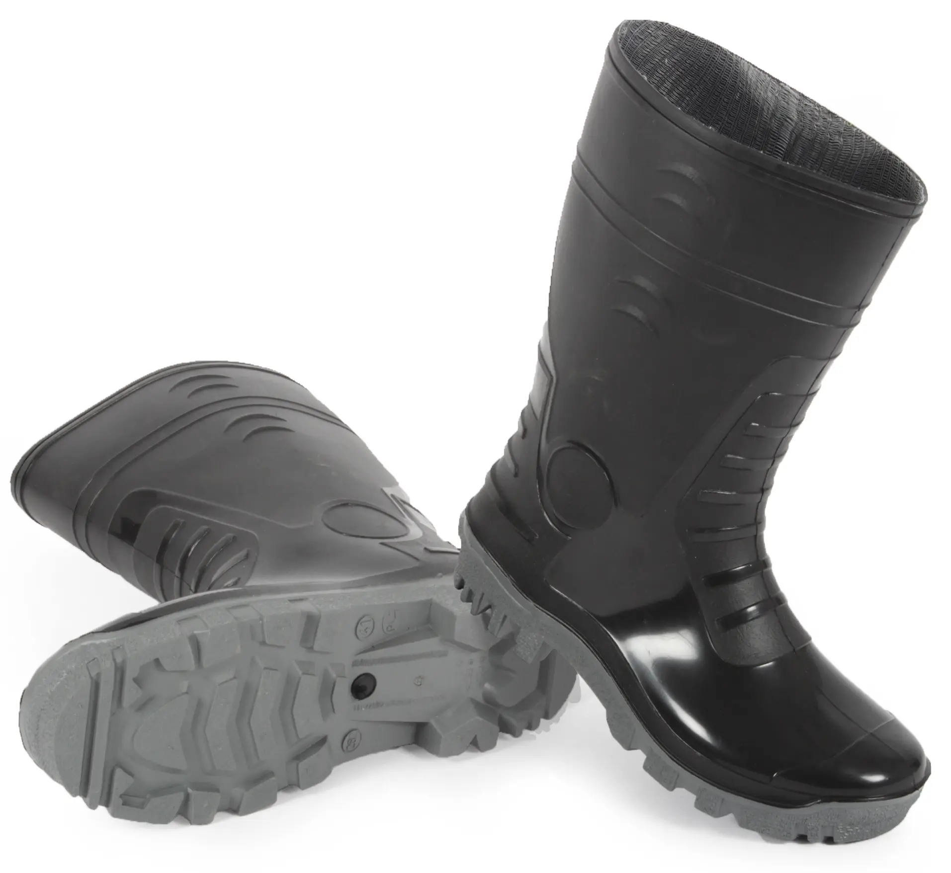 Сапоги ПВХ двухкомпонентные (черный)
