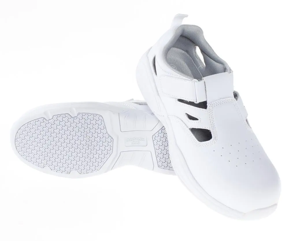 Туфли WHITE GRIP PROTECTION 19143 ЭВА-Нитрил с перфорацией с ПП (белый)