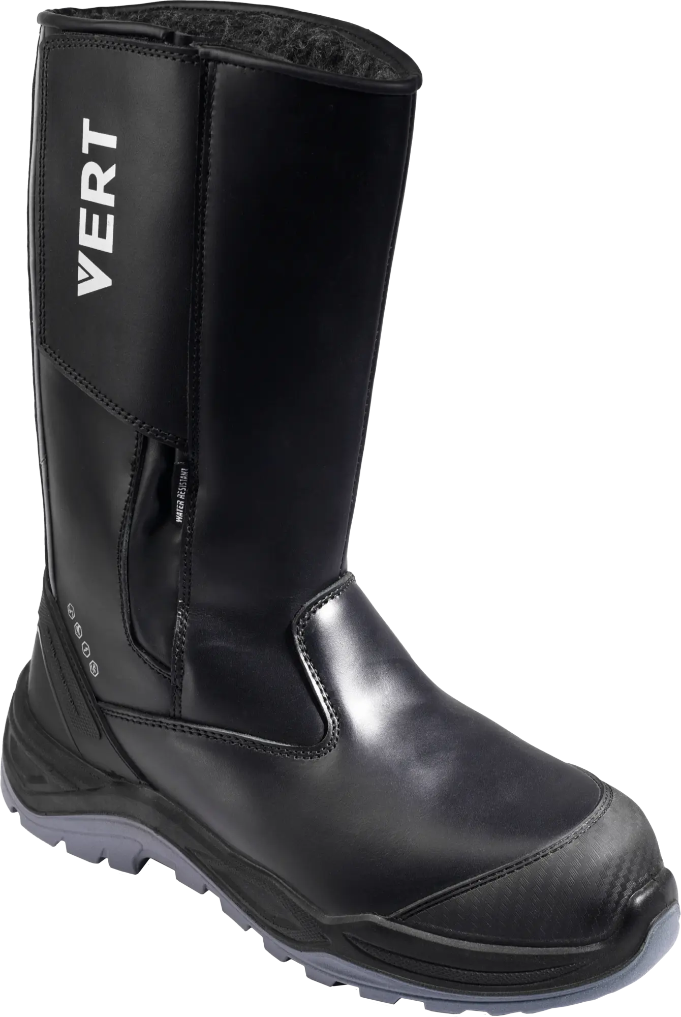 Сапоги VERT ПУ/ТПУ высокие шерст.мех с КП и КС