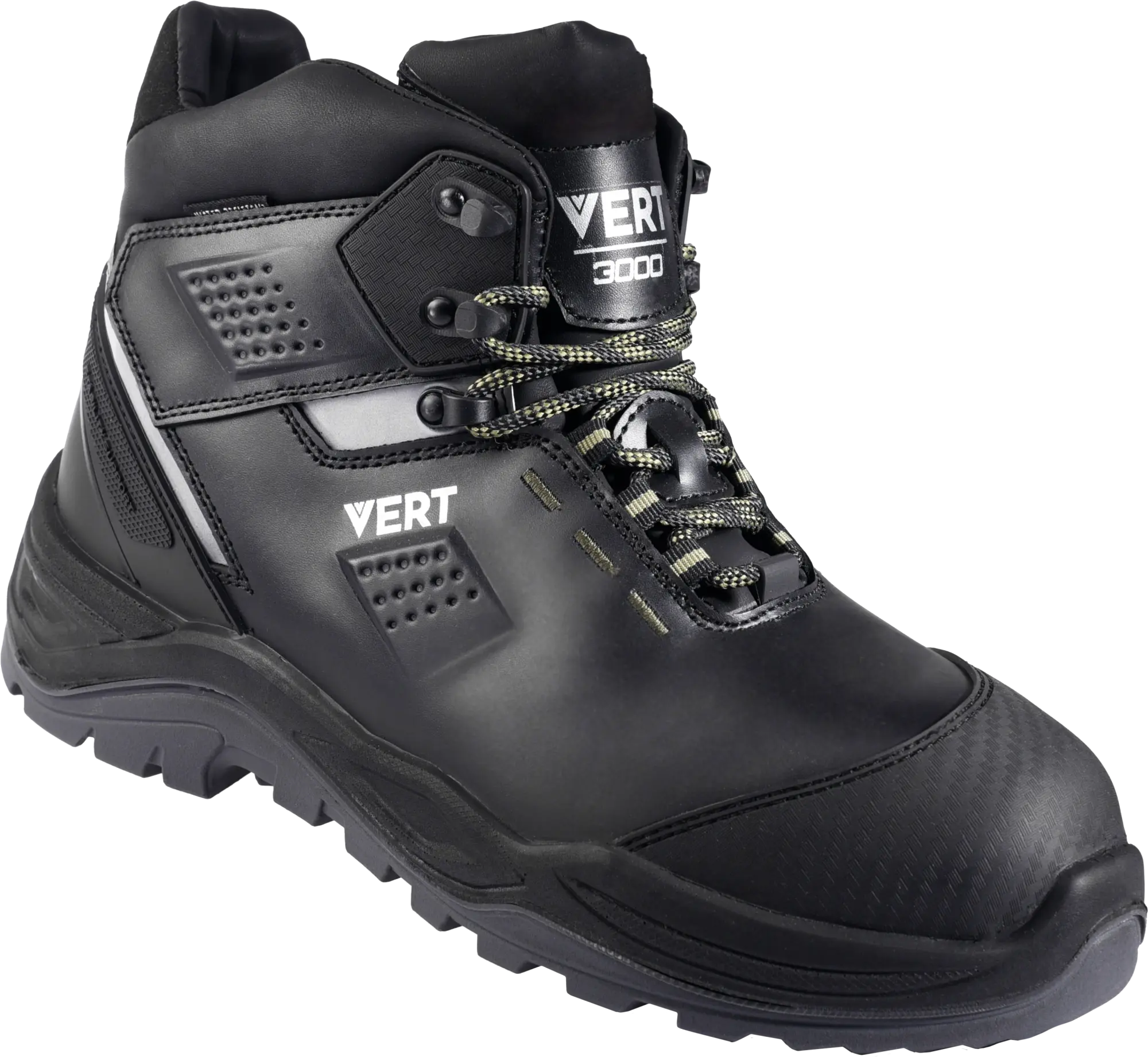 Ботинки VERT шерст.мех с КП и КС (черный)